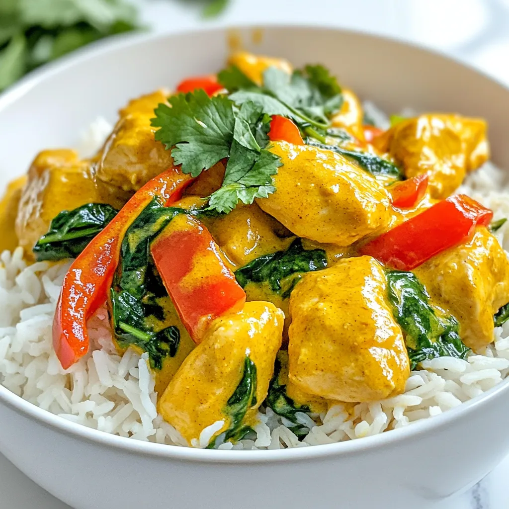 Coconut Chicken Curry Simple and Flavorful Delight