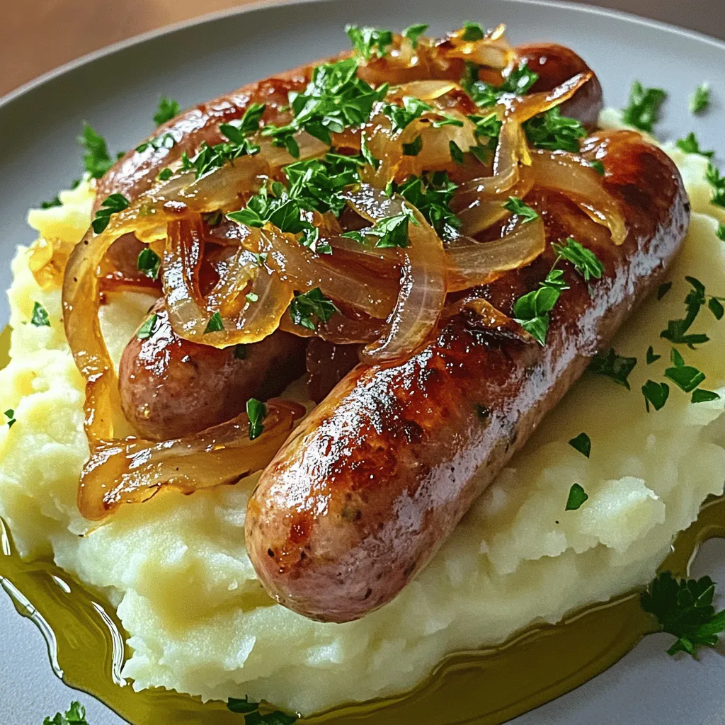 Savory Bangers and Mash Recipe Simple Comfort Food