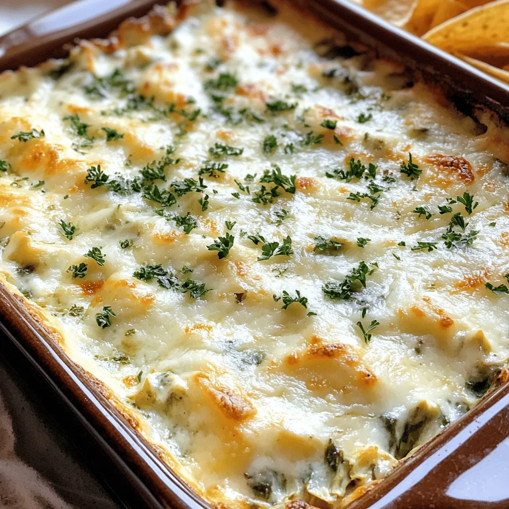 Creamy Spinach &#038; Artichoke Delight Dip: A Classic Party Favorite