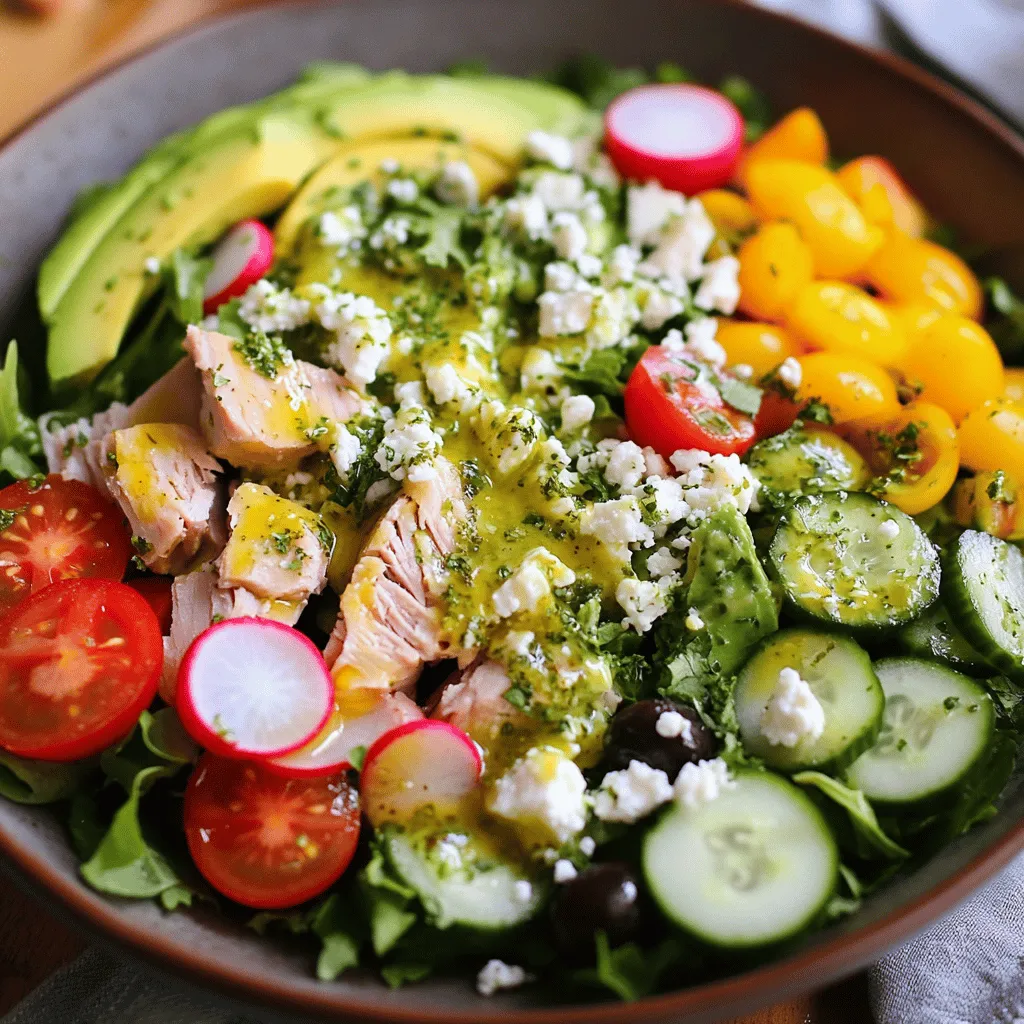 Green Goddess Meets Underwater King: A Vibrant Tuna Salad Recipe