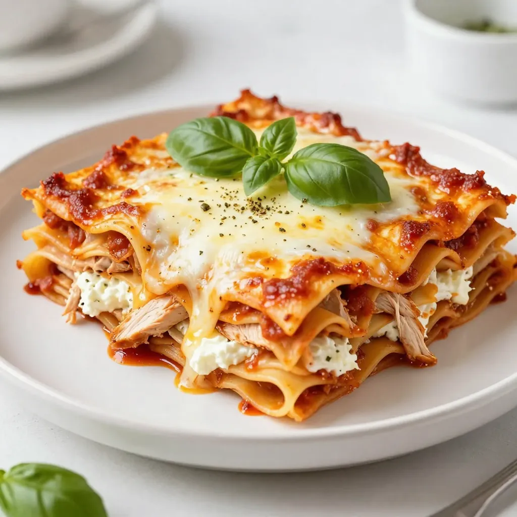 Easy Chicken Lasagna Tasty and Simple Dinner Recipe