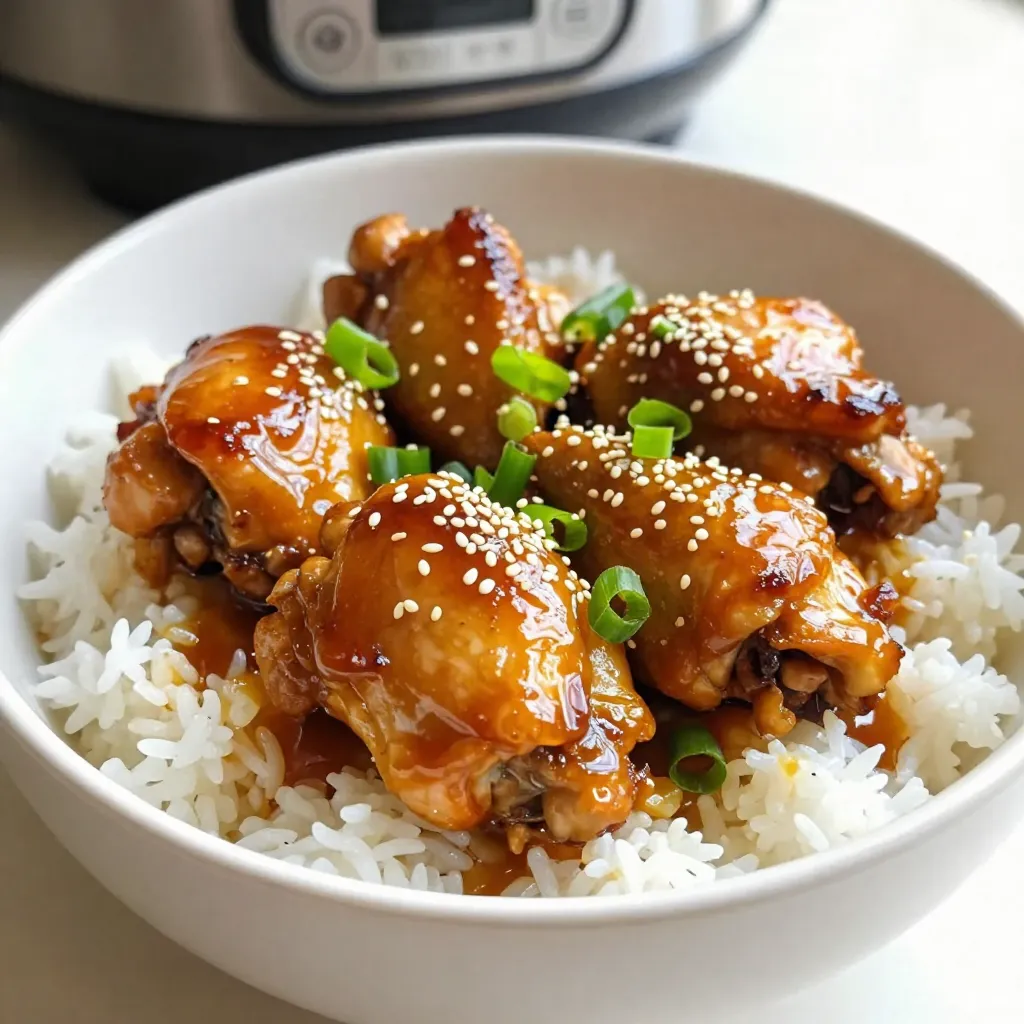 Instant Pot Honey Garlic Chicken Easy and Delicious Meal