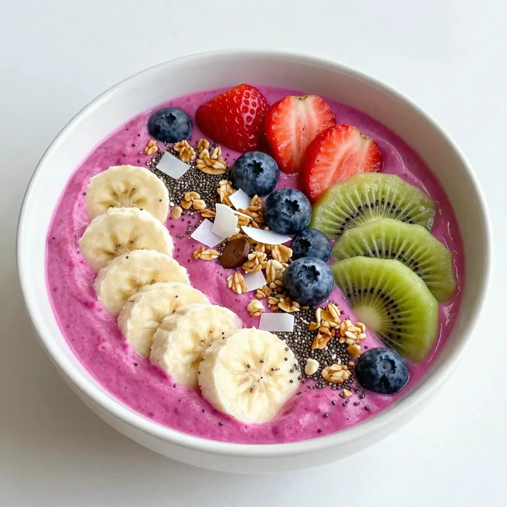 Dragon Fruit Smoothie Bowl Nutrient-Packed Delight