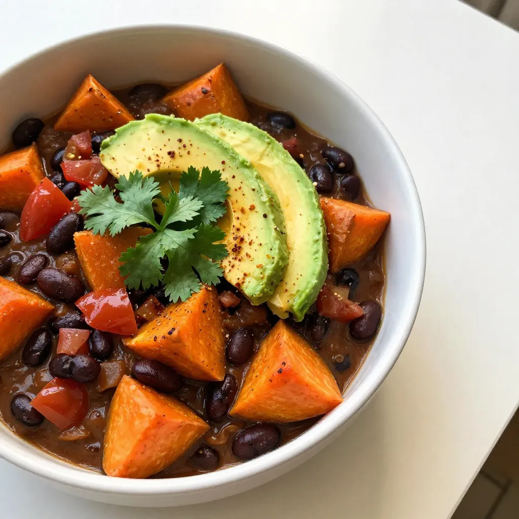 Sweet Potato Black Bean Chili Flavorful Comfort Dish