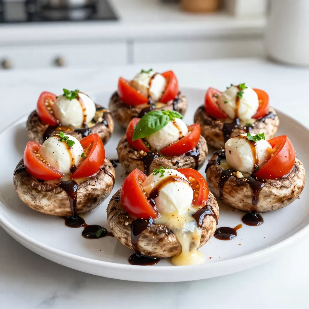 Caprese Stuffed Portobellos Flavorful and Easy Meal