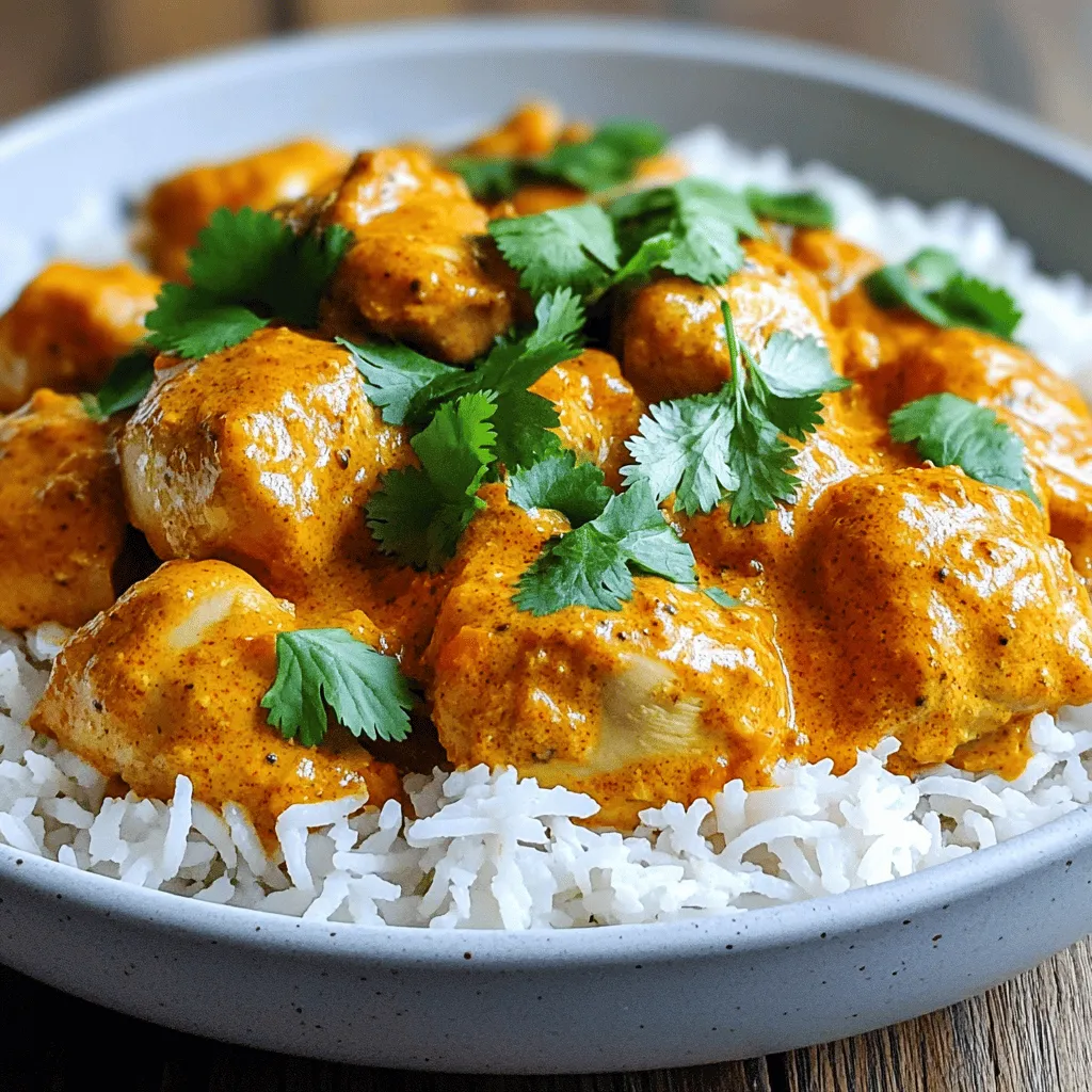 Instant Pot Butter Chicken Quick and Flavorful Meal