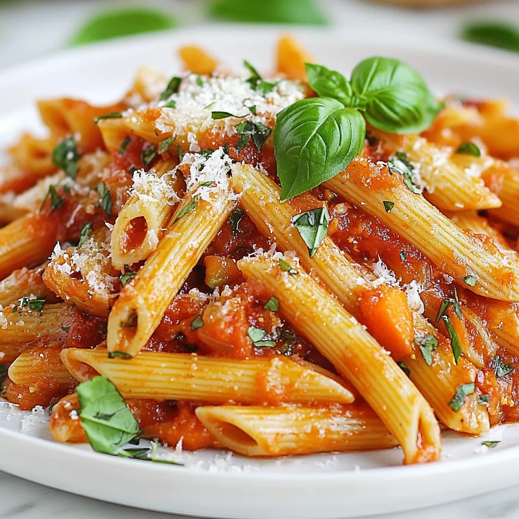 Penne Napoli Red Sauce Flavorful and Simple Recipe