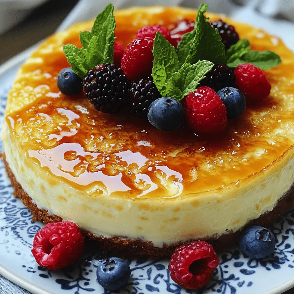 Crème Brûlée Cake Irresistible Dessert Delight