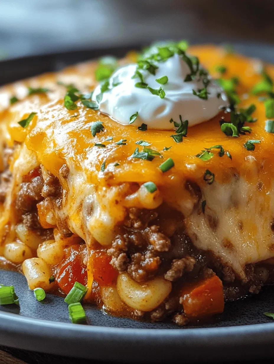 Spicy Chili Mac Delight: A Hearty Comfort Food Recipe