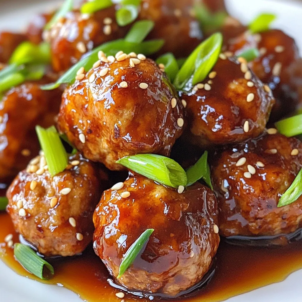 Teriyaki Turkey Meatballs Flavorful and Easy Recipe