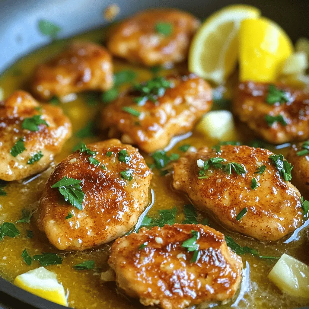 Garlic Butter Chicken Bites Savory and Simple Dish