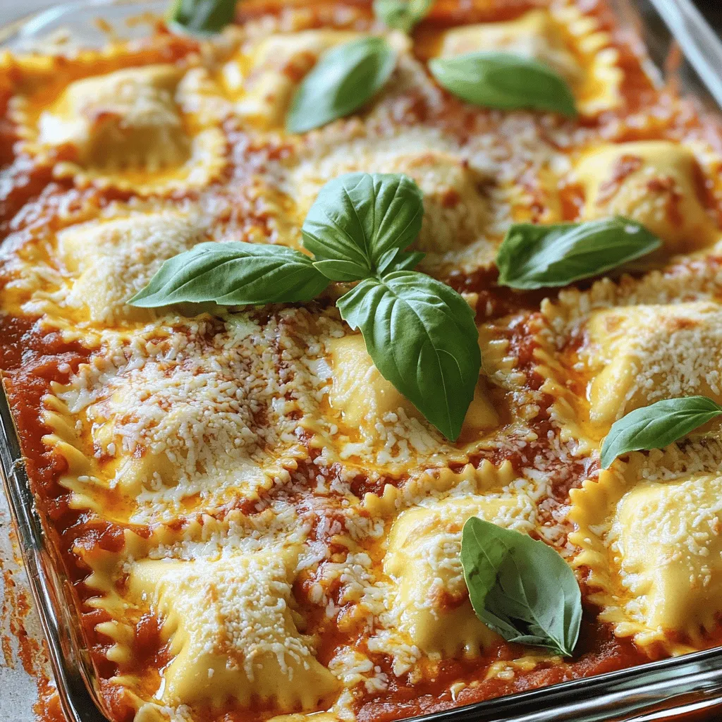 The million dollar ravioli casserole recipe has a few key ingredients. First, you need one pound of refrigerated cheese ravioli. This is the base of your dish and gives it that wonderful cheesy flavor.