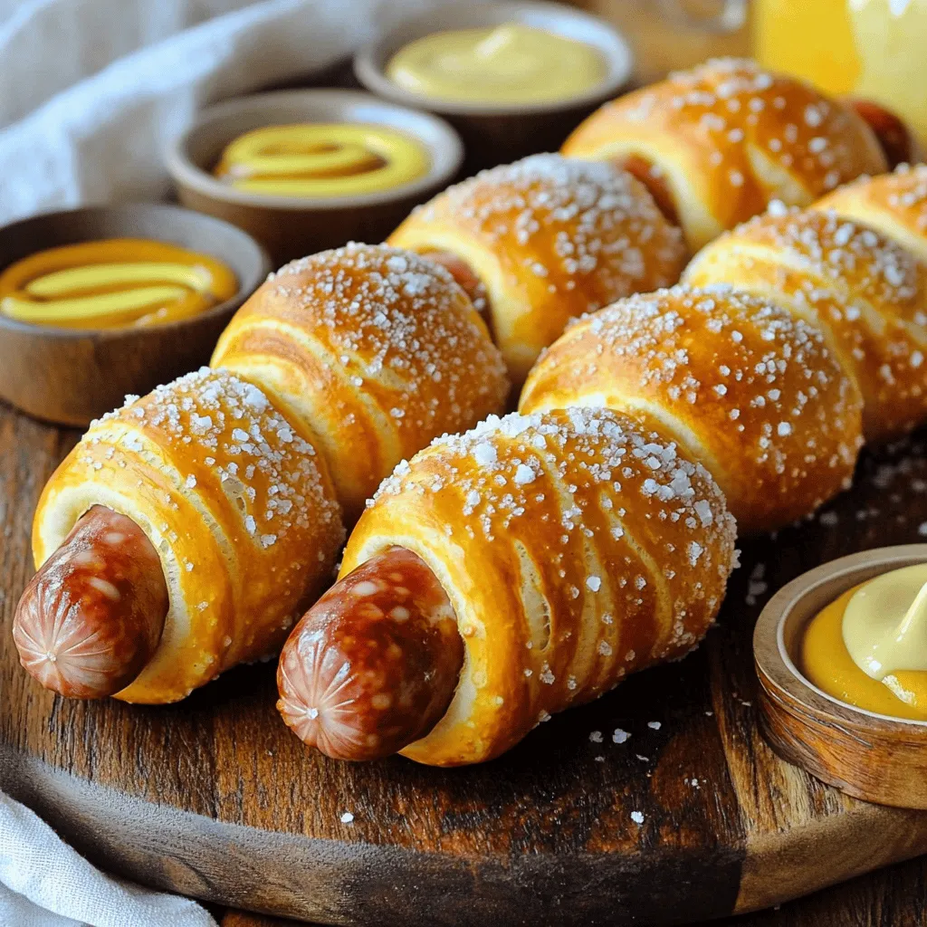 Pretzel Pigs in a Blanket Recipe