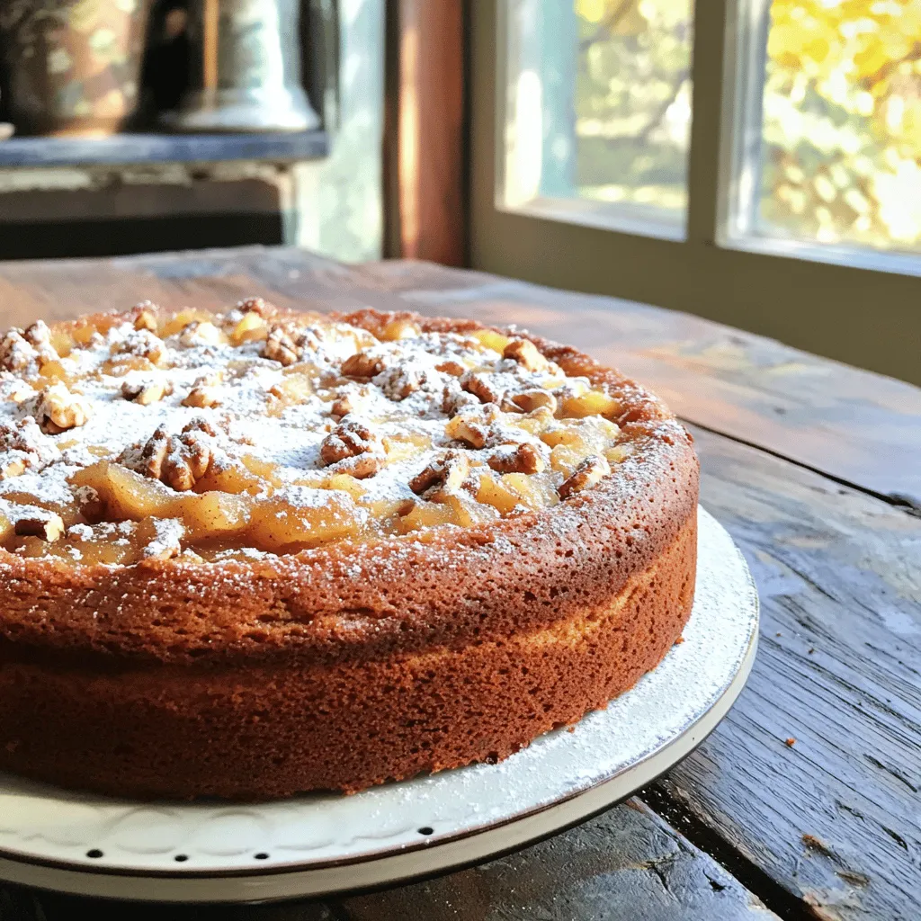 Old-Fashioned Applesauce Cake Simple and Tasty Recipe