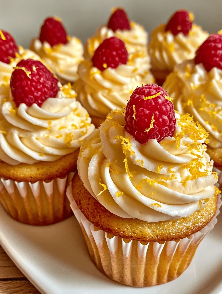 Raspberry Lemon Heaven Cupcakes: A Deliciously Refreshing Dessert