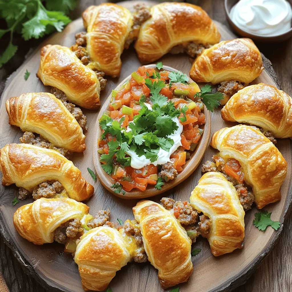 Rotel Sausage &#038; Cream Cheese Crescents Delight