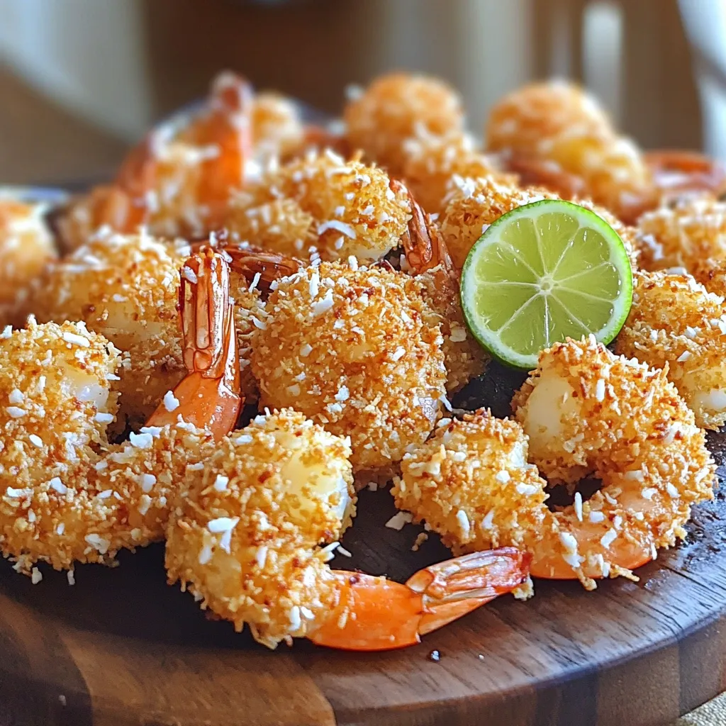 Air Fryer Coconut Shrimp Crispy and Delicious Treat
