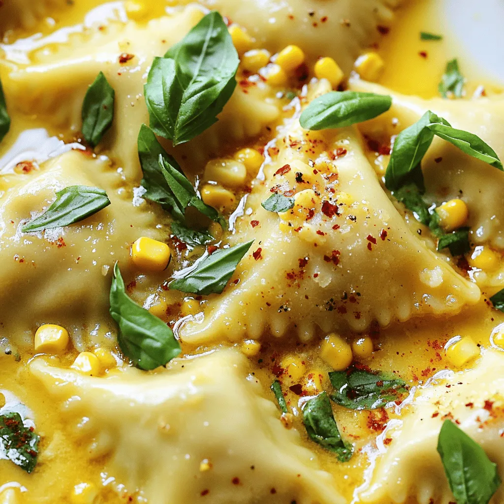 Sweet Corn Ravioli: A Delightful Homemade Pasta Experience