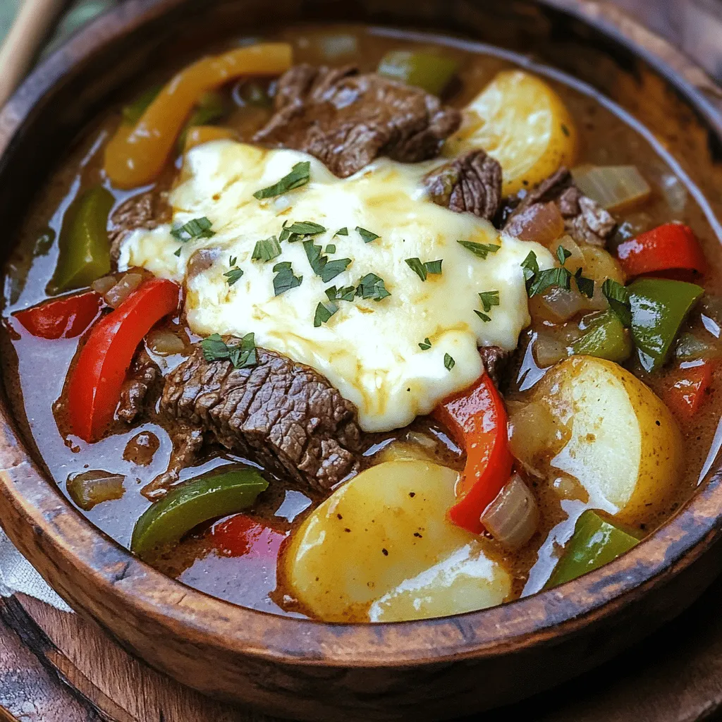 Philly Cheesesteak Stew: A Comforting Twist on a Classic