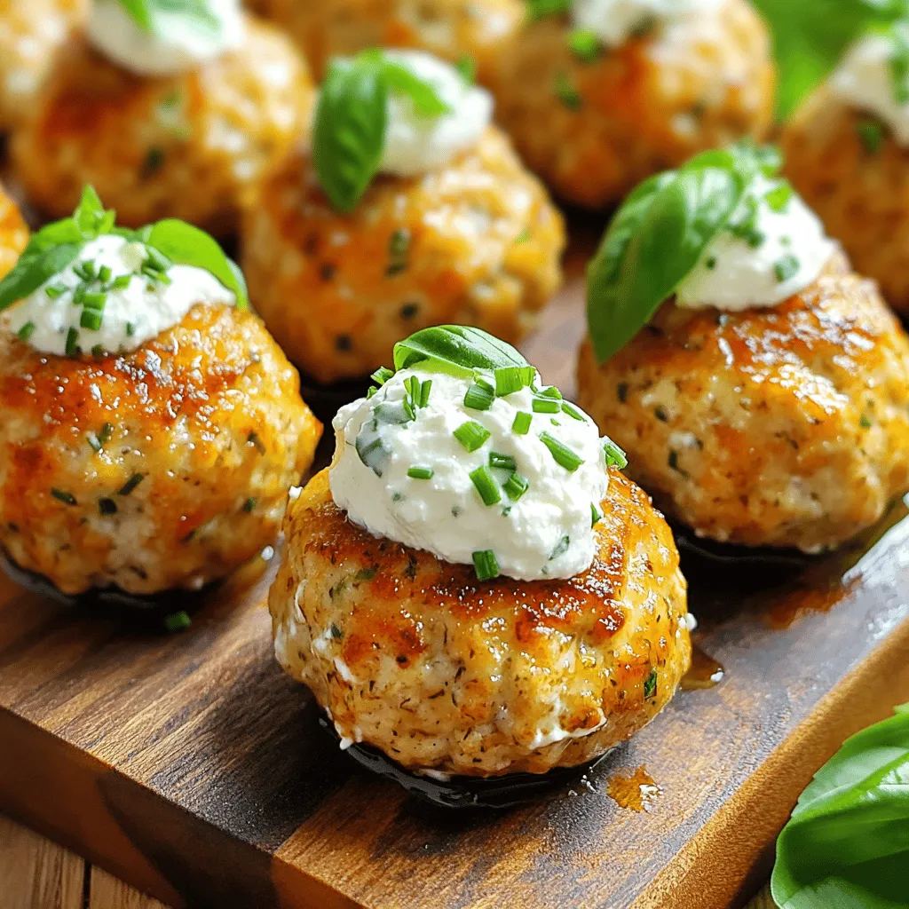 To make juicy Italian chicken meatballs, first, you need the right ingredients. The key starts with ground chicken. I use about 1 pound of it for this recipe. Ground chicken keeps the meatballs light and juicy.