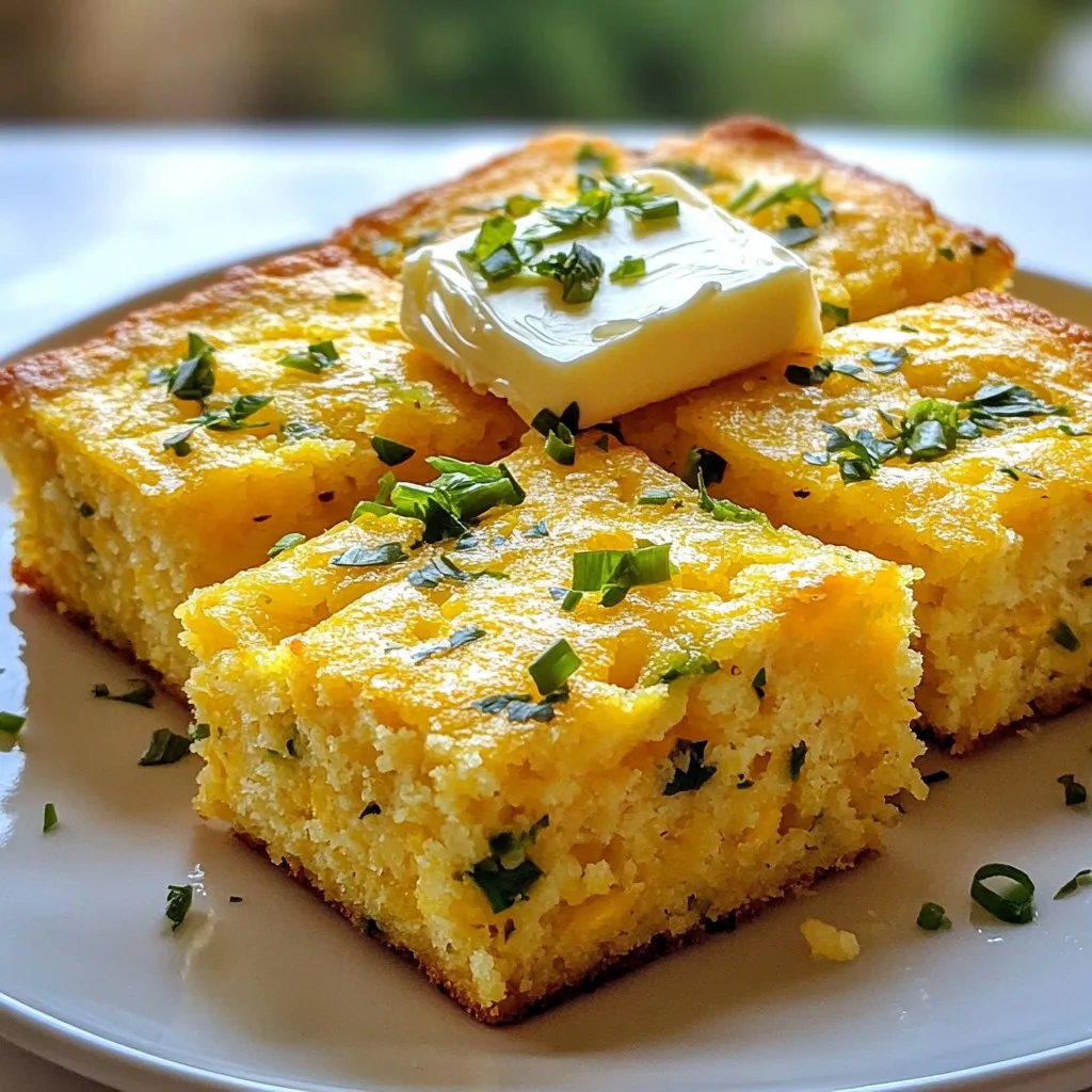 Jalapeño Cheddar Cornbread Easy and Flavorful Recipe