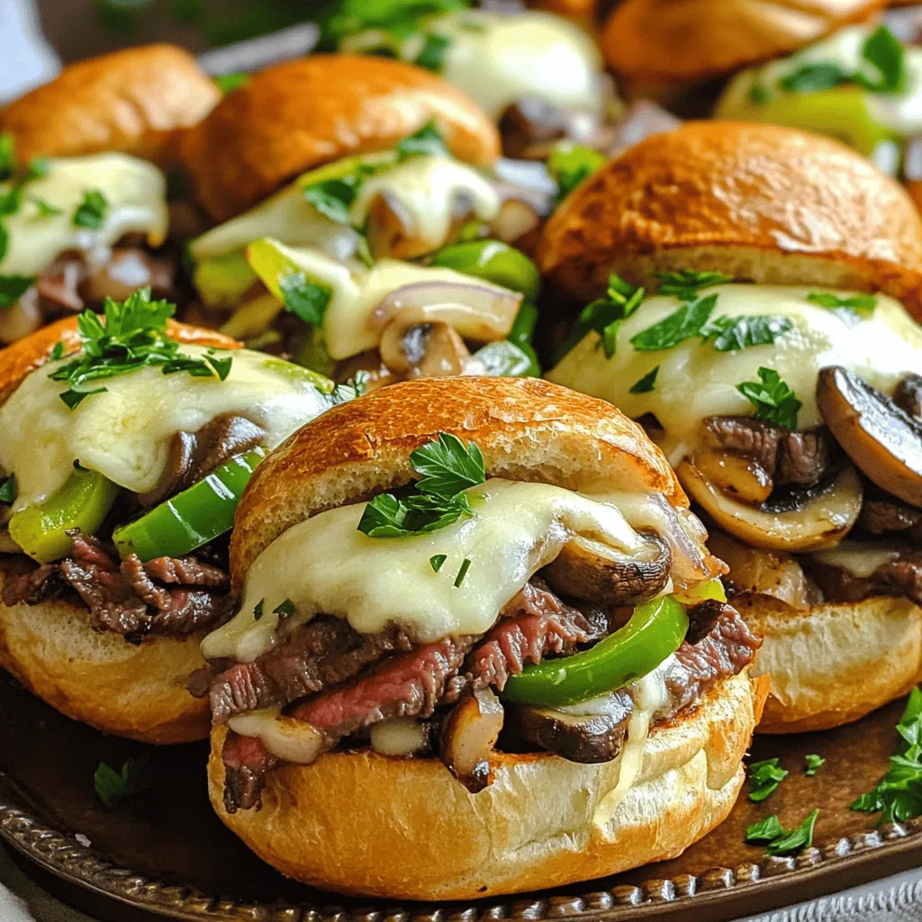 A Philly cheesesteak slider is a small sandwich filled with steak and cheese. It uses soft slider rolls, making them easy to eat. You can enjoy these sliders at parties or game days. They pack all the great taste of a full cheesesteak in a bite-sized form.