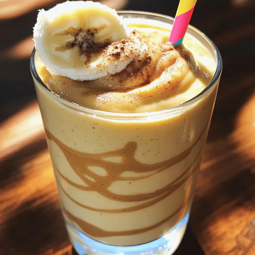 Peanut Butter Banana Smoothie Healthy and Simple Treat