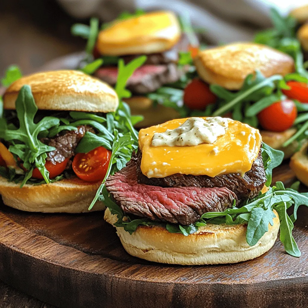 Cowboy Butter Steak Sliders are tasty mini sandwiches packed with flavor. They feature juicy flank steak, melted cheese, and rich Cowboy Butter. This recipe brings a fun twist to casual meals or parties.