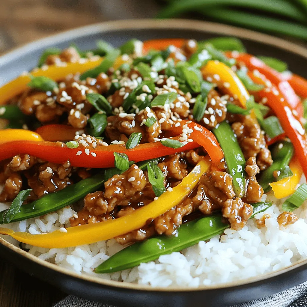 Ground Turkey Teriyaki Stir Fry Recipe