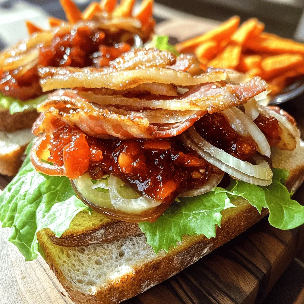 BLT Delight with Bacon Tomato Jam: A Flavorful Twist on a Classic Favorite