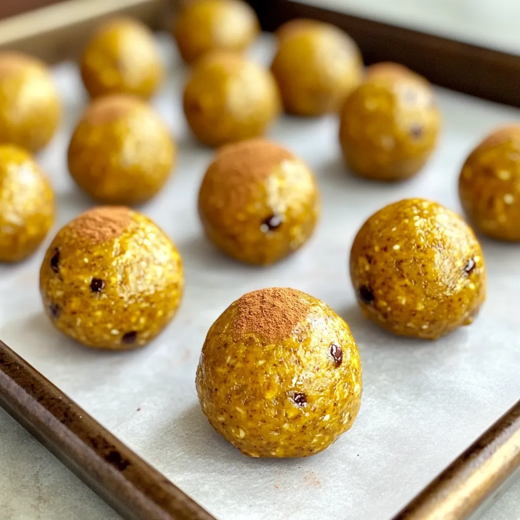Pumpkin Spice Energy Balls Tasty and Nutritious Snack