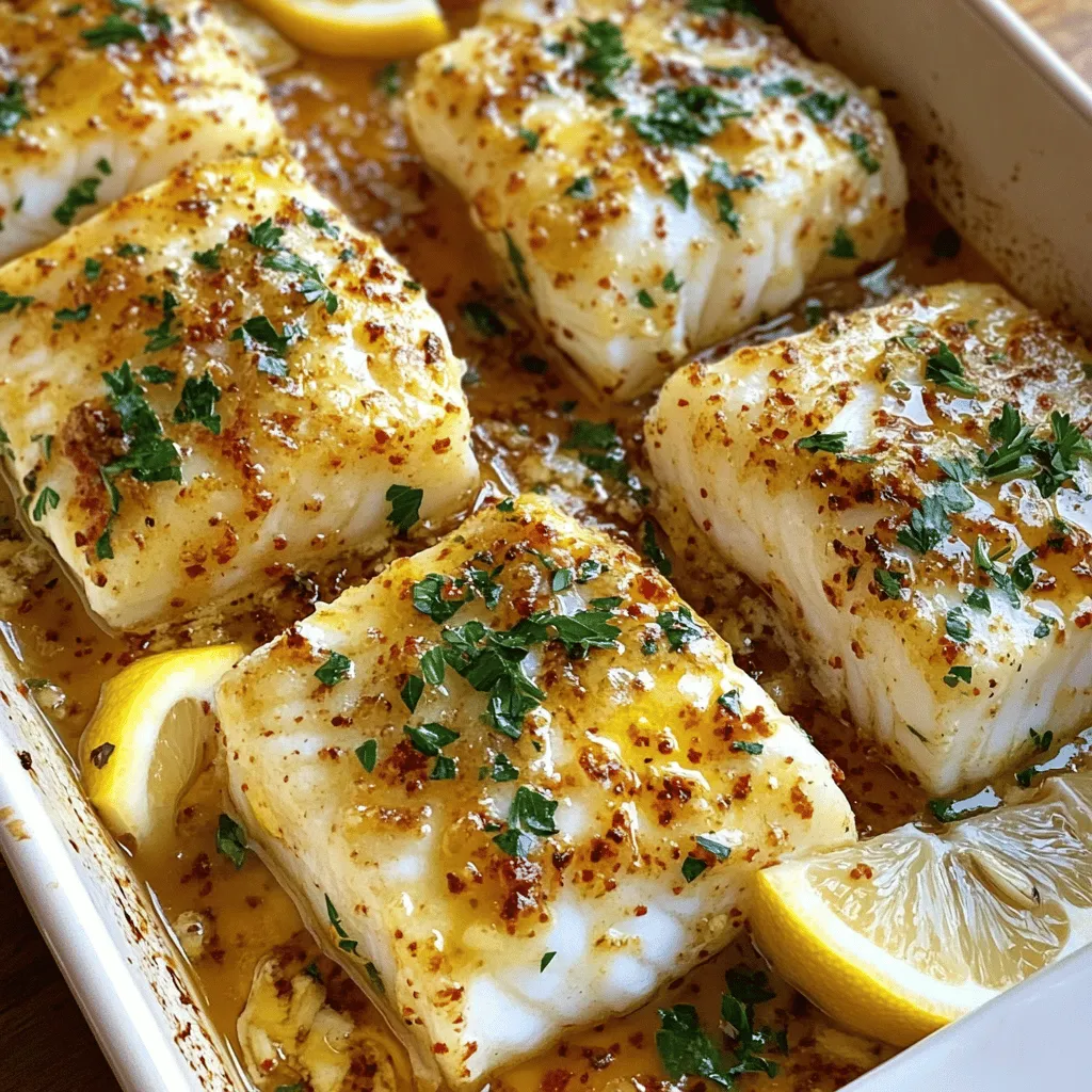 Garlic Butter Cod: A Delightful Culinary Experience