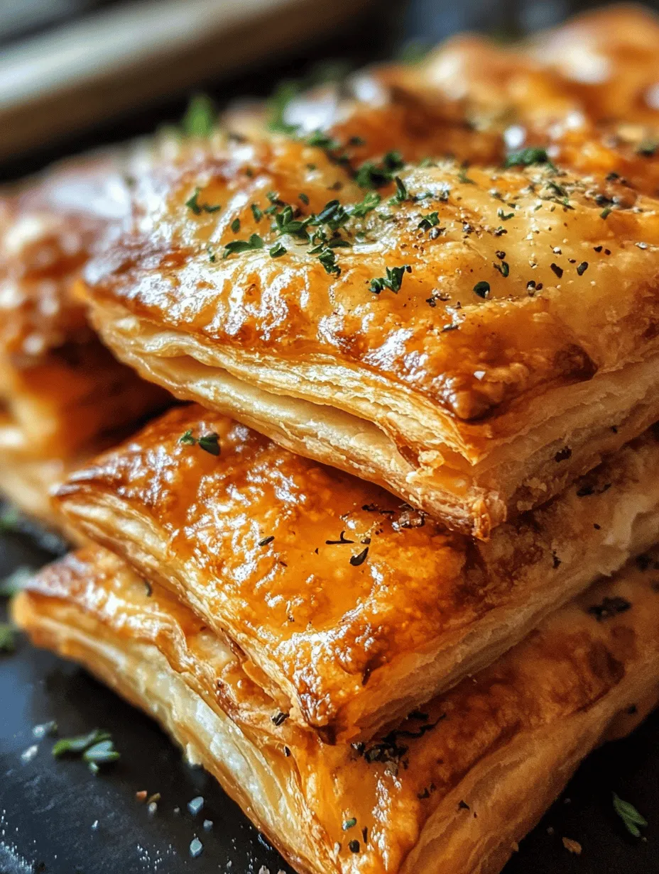 Indulge in Crispiness: The Ultimate Ham &#038; Cheese Puff Pastry Stacks Recipe