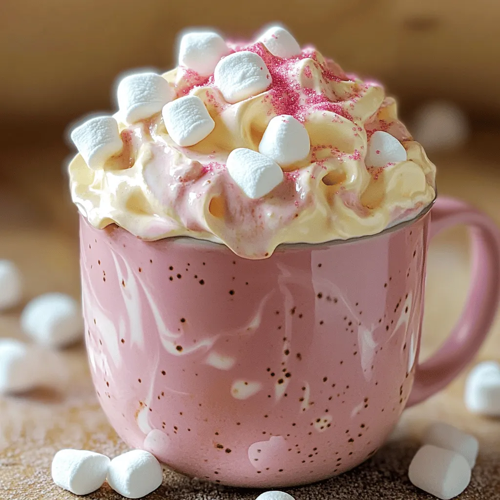 Pink Hot Chocolate Delightful Recipe for All Seasons