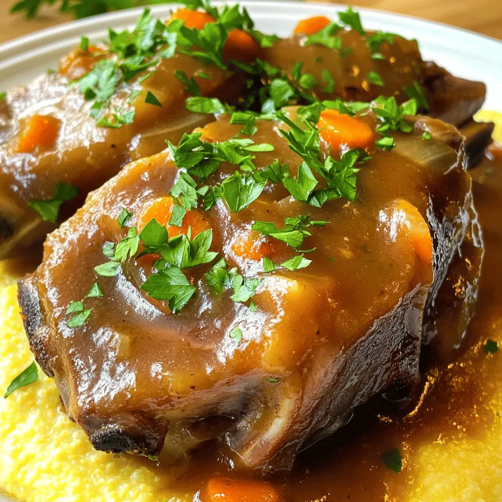 Braised Pork Osso Bucco Flavorful and Hearty Recipe