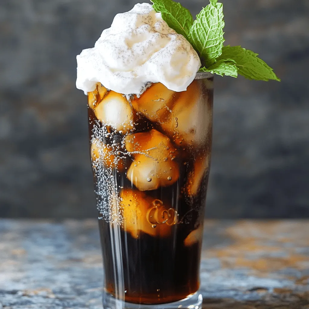Viral Fluffy Coke Refreshing DIY Drink Recipe