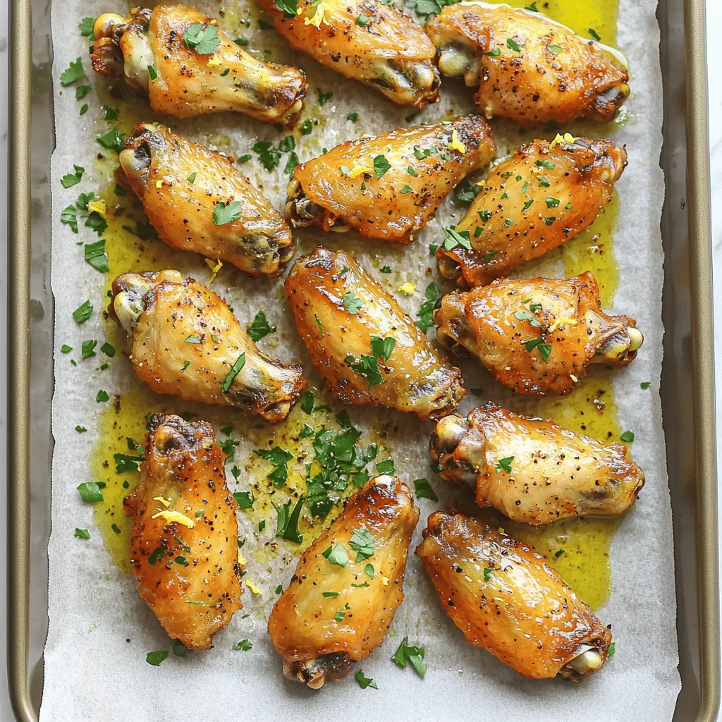 Lemon-Pepper Wings Delightful and Flavorful Dish