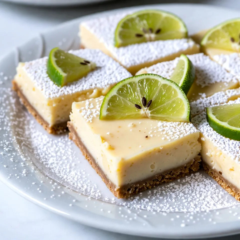 Key Lime Pie Bars Delightful and Easy to Make