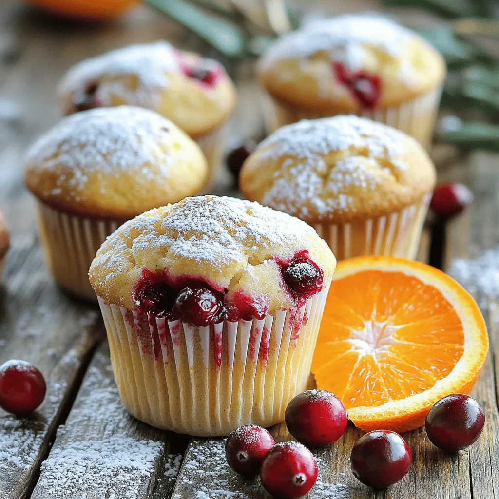Cranberry Orange Muffins Scrumptious and Easy Recipe