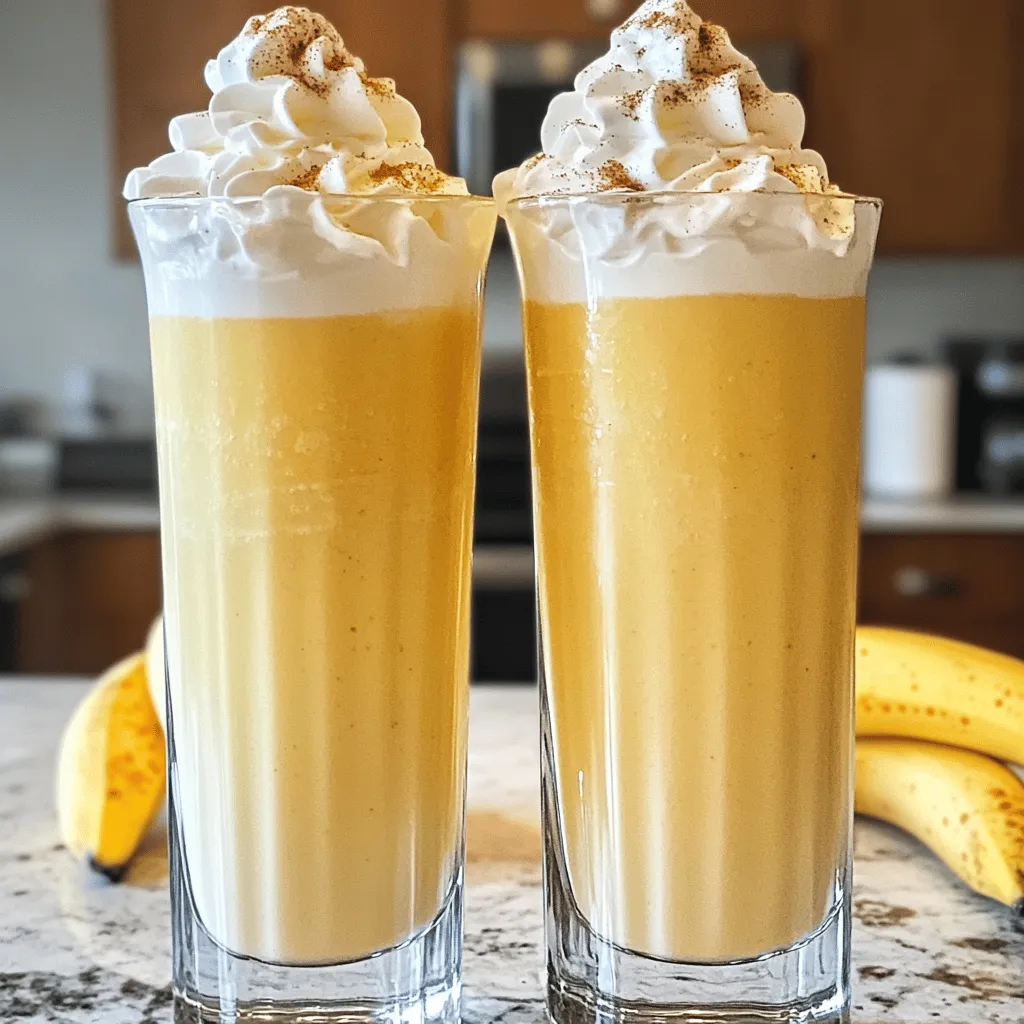 Banana Bliss Milkshake Recipe