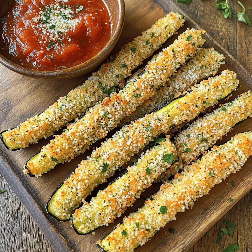 Crispy Baked Zucchini Fries Perfect for Snacking