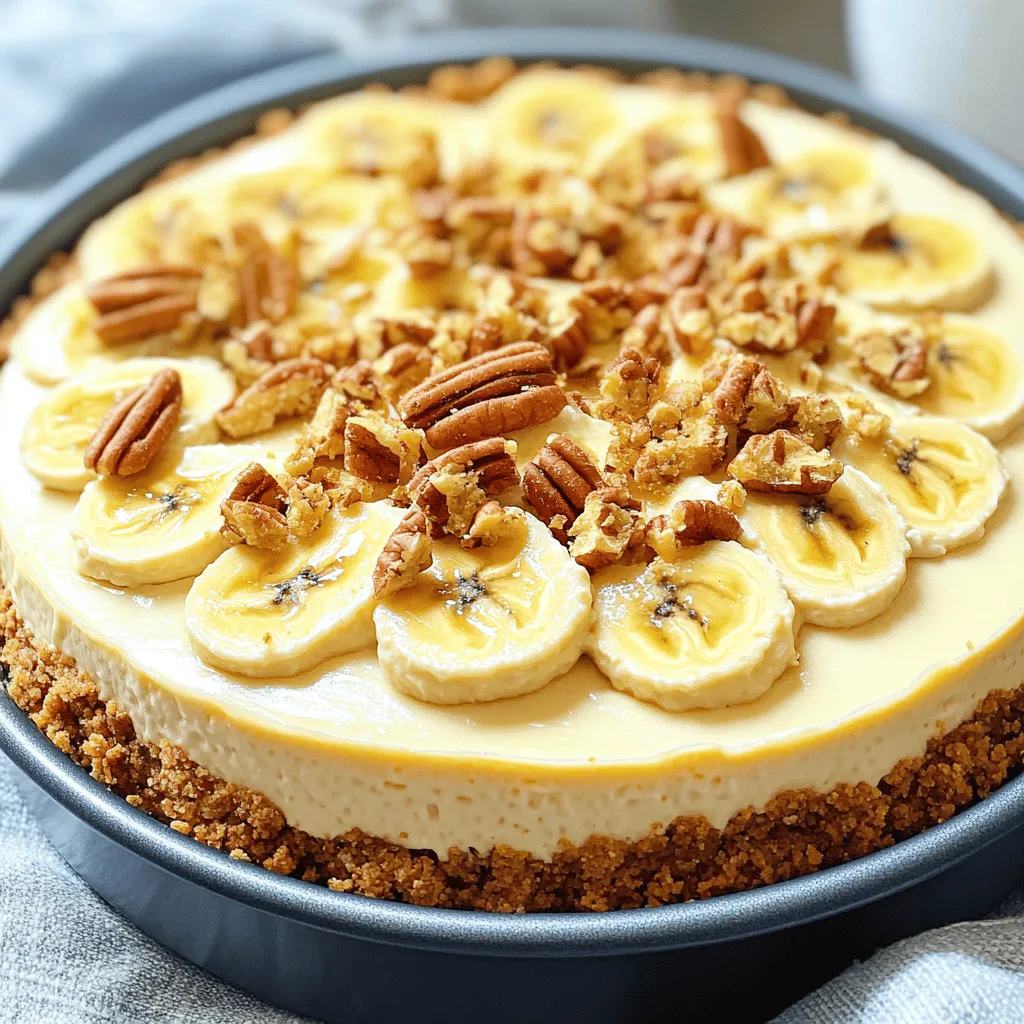 Banana Pudding Crunch Cheesecake Delightful Treat