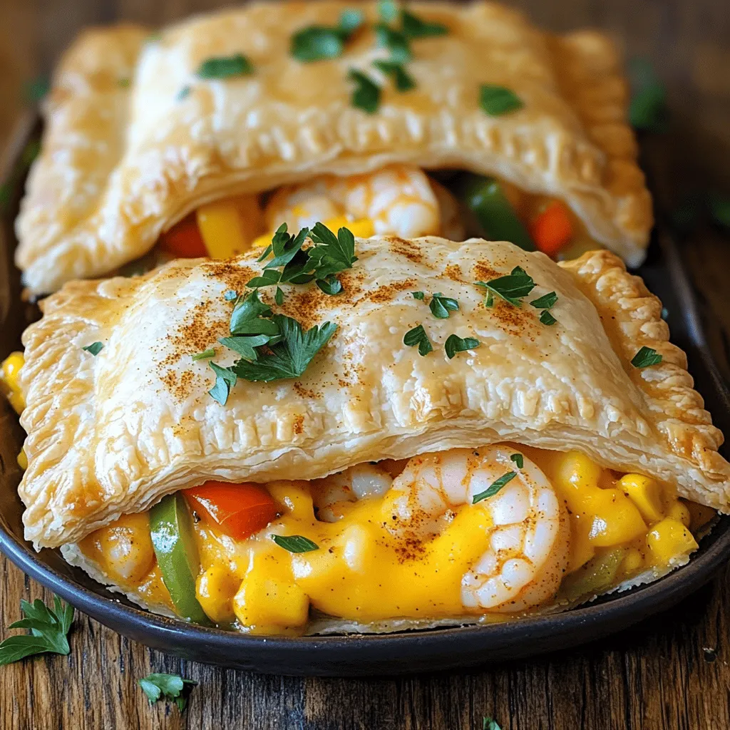 Cajun seafood pot pie is a rich dish full of flavor. It starts with fresh seafood. I love using shrimp and lump crab meat. They add sweetness and a tender bite. Crawfish tails work great too, but they are optional.