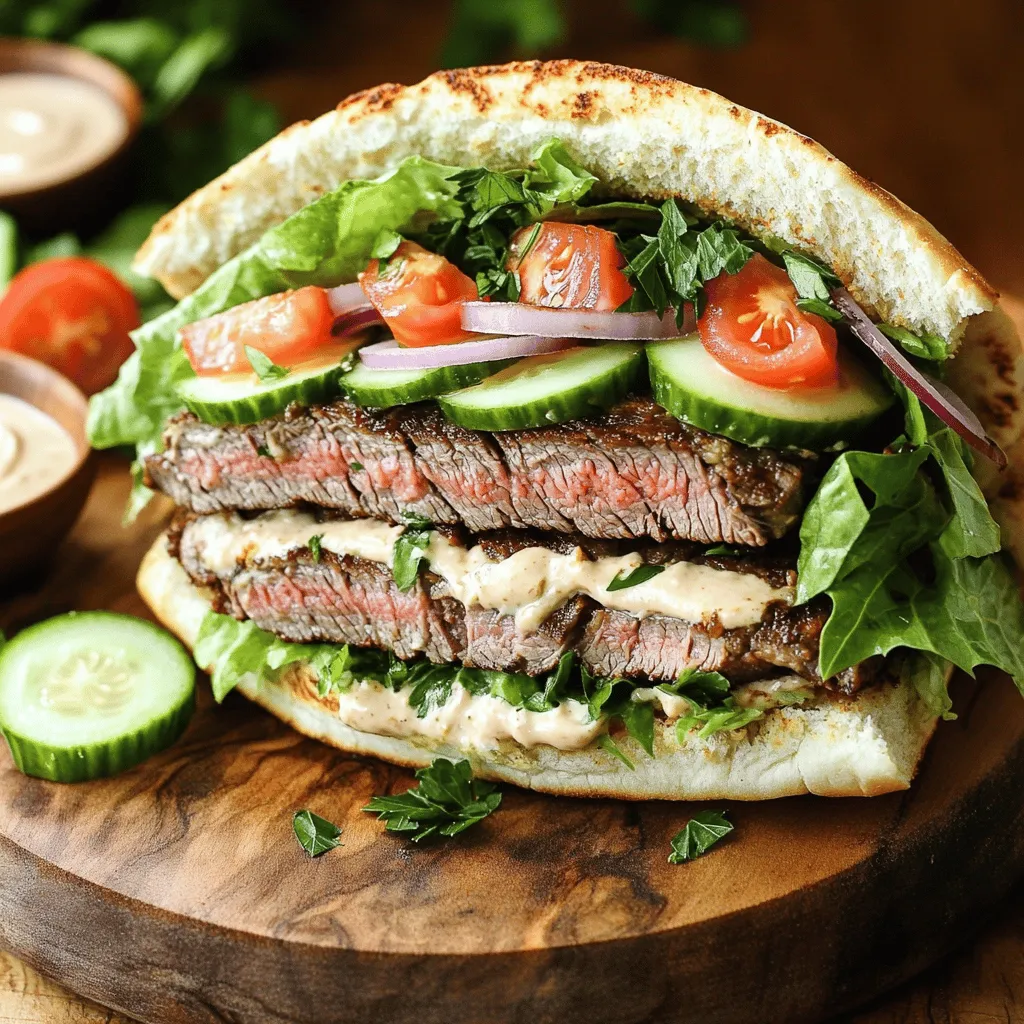 To make a beef shawarma supreme sandwich, you need fresh and tasty ingredients. The key to a great sandwich lies in the beef, marinade, toppings, and bread.
