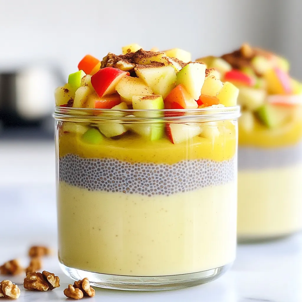Apple Cinnamon Chia Pudding Tasty and Nutritious Treat