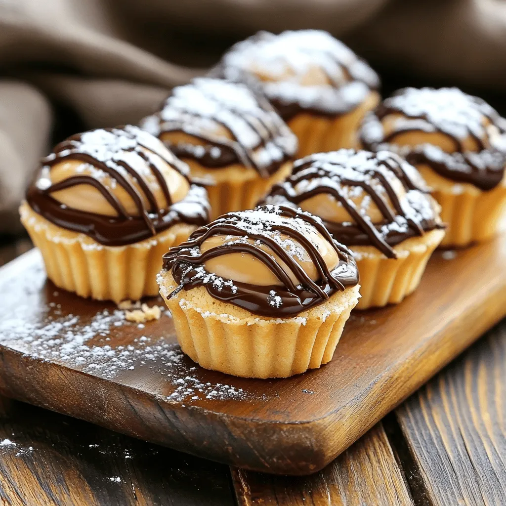 Delicious Chocolate Peanut Butter Cookie Cups: A Sweet Indulgence