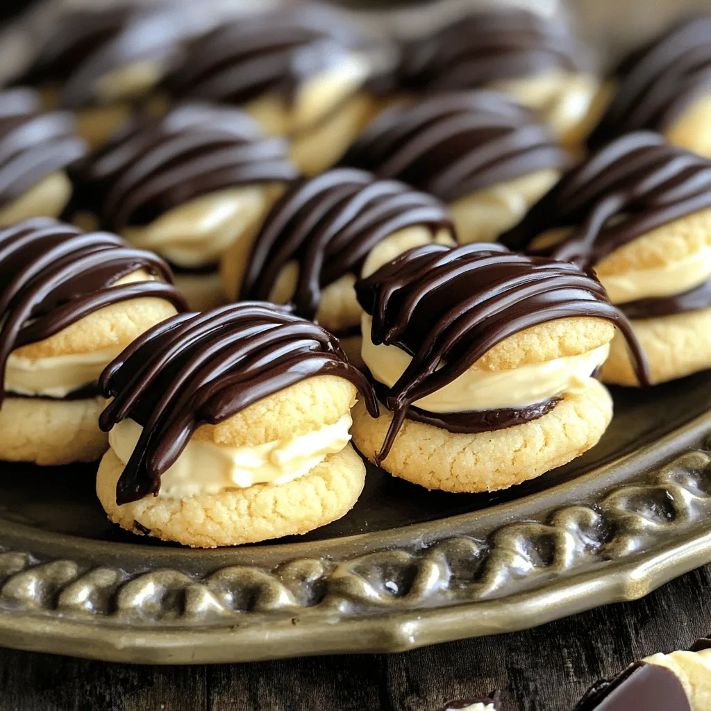 Easy Boston Cream Pie Cookie Bites Delightful Treat