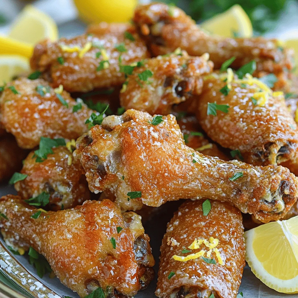 Crispy Garlic Parmesan Wings Flavorful and Easy Recipe