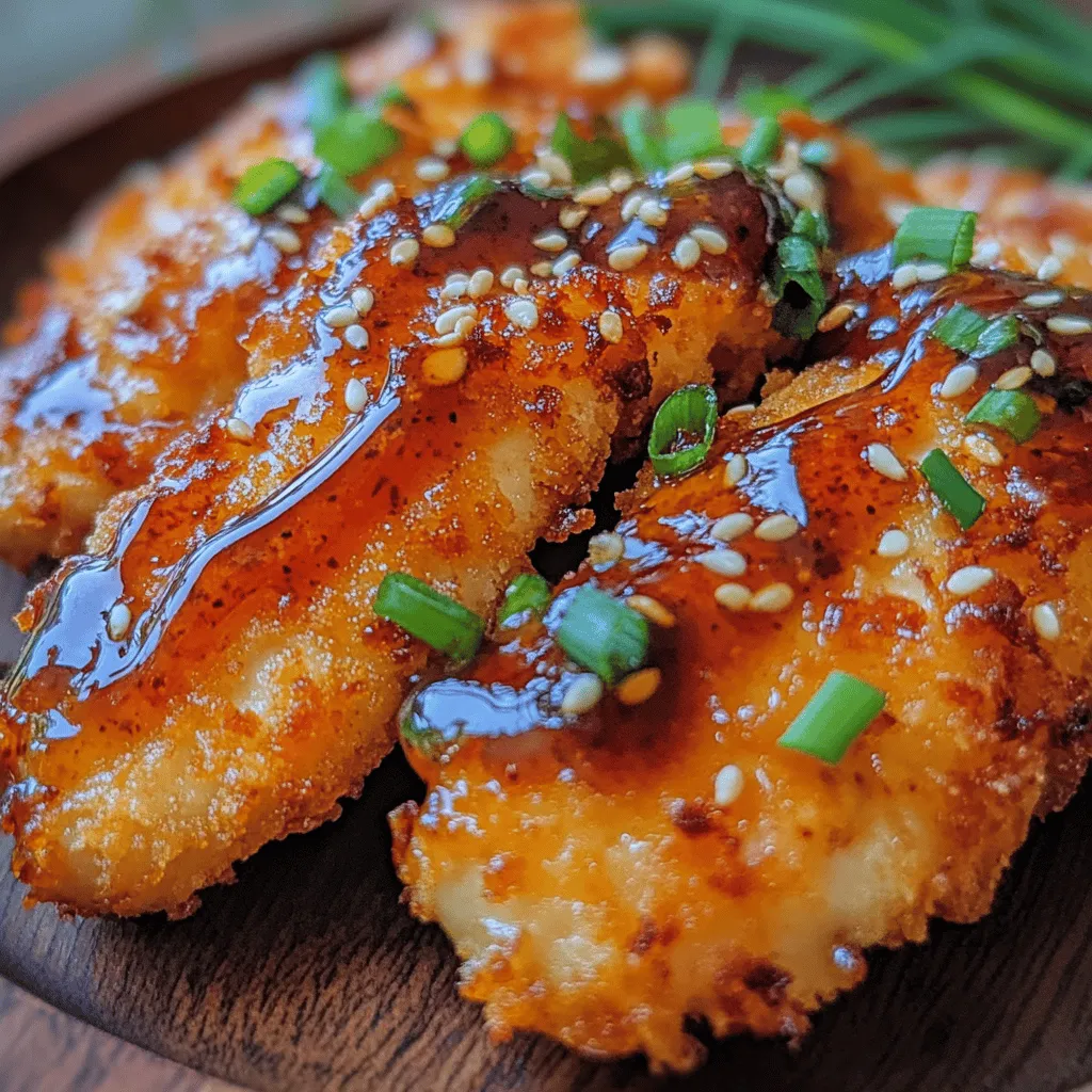 Delight in Every Bite: Honey Garlic Crispy Chicken Tenders Recipe