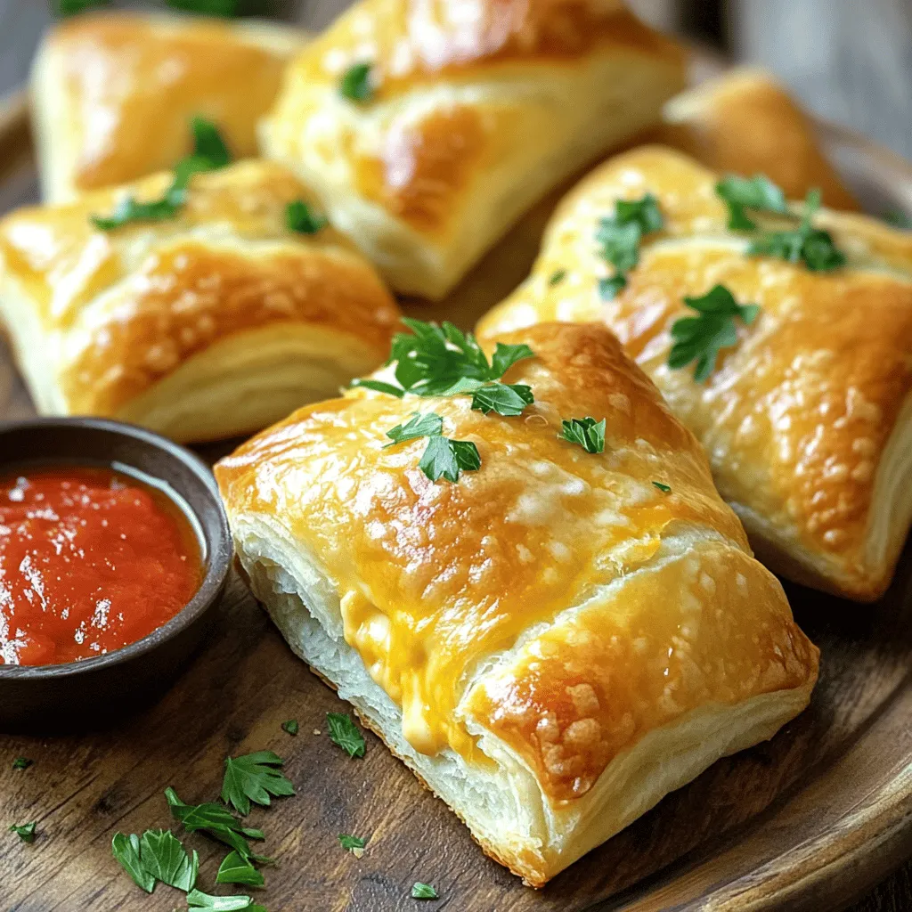 Cheesy Garlic Crescent Rolls Easy and Flavorful Snack